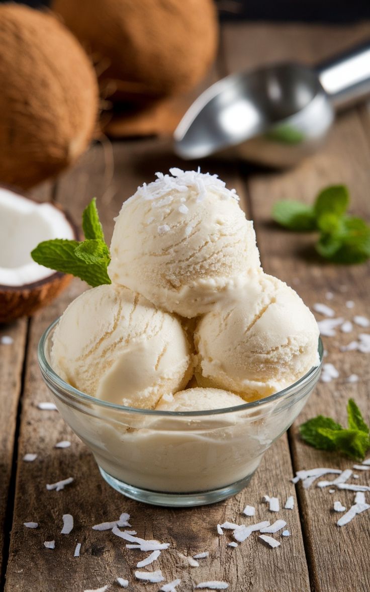 Coconut Ice Cream